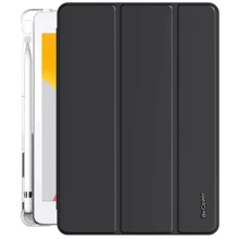 Аксессуар для iPad BeCover Case Book Soft TPU with Pencil mount Black (706774) for iPad Pro 12.9" (2020-2021): Цвет черный