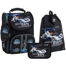 Набор Kite рюкзак + пенал + сумка для обуви 501 Hot Wheels (SET_HW25-501S): Производитель KITE