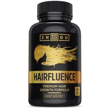 Zhou NutritionHairfluence Премиум-формула для роста волос 60 вегетарианских капсул: Форма выпуска Капсулы