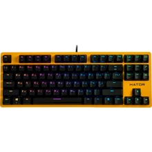 Клавіатура Hator Rockfall EVO TKL Optical ENG/ UKR/ RUS (HTK-632): Підключення дротове