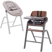 Стульчик для кормления с шезлонгом Carrello Combi Coffee Black (CRL-9505): Тип классический стульчик