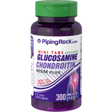 Piping Rock Mini Tabs Advanced, Glucosamine, Chondroitin, MSM Plus, 300 Tablets: Тип Глюкозамін