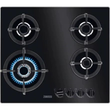 Варочная поверхность газовая Zanussi GPZ363LK: Расположение панели спереди