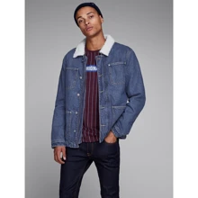 Куртка Jack & Jones 70201800 52 синяя демисезон: Вид Куртки