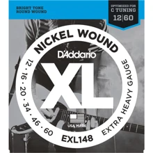 Струна для гитар Струны D`ADDARIO EXL148 XL EXTRA HEAVY (12-60): Тип Комплект струн