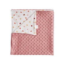 Плед Twins Minky Summer 75x80 см пудра (1462-TNSum-24): Тип плед