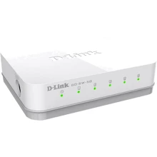 Сетевой коммутатор D-Link GO-SW-5G/E: Порты только Gigabit Ethernet (10/100/1000)