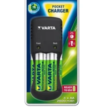 Varta Pocket Charger + 4AA 2600 mAh NI-MH (57642101471): Производитель VARTA