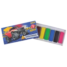 Пластилін 1 Вересня 7 кольорів Off-Road, 200г: Виробник 1 Вересня