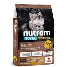 Сухий корм для котів Nutram Total GF з куркою та індичкою 1.13 кг (T22_(1,13kg)): Тип Сухой корм