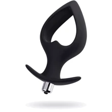 Анальная пробка с вибрацией Toyfa POPO Pleasure Anal Plug Cordis L Vibro Black: Для кого Унисекс