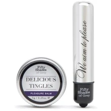 Подарунковий набір Lovehoney Delicious Tingles Fifty Shades of Grey 2019 2 предмета (FS74967): Для кого унісекс