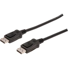 Кабель Digitus Cable ASSMANN DisplayPort M to DisplayPort M 1m Black (AK-340103-010-S): Тип DisplayPort M - DisplayPort M