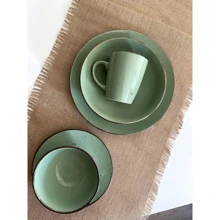 Столовий сервіз Ardesto Bagheria Pastel Green (AR29GGC): Кількість персон 6