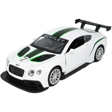 Автомодель TechnoDrive BENTLEY CONTINENTAL GT3 белый 1:24 (250258): Тип Готовая модель
