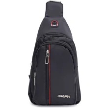 Чоловіча сумка-слінг Monsen чорна (C1sa9903bl-black): Стать Мужской