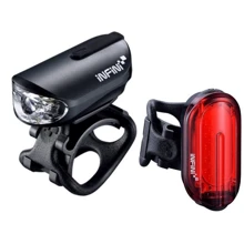 Комплект мигалок Infini OLLEY I-210P + I-210R, 4 режиму + 7 режимів, USB кабель, з кріпл.: Виробник Infini