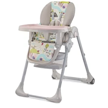 Стільчик для годування Kinderkraft Yummy Up Pink Leaf (KHYUMMUPPNK0000): Тип класичний стільчик