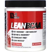 Аминокислота для спорта EVL Lean BCAA 237 g /30 servings/ Fruit Punch: Вкус Фруктовый пунш