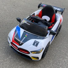 Электромобиль Kidsauto BMW M8 Style белый: Вид автомобиль