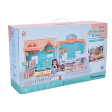 Ляльковий будиночок Qixi Toys з лялькою, 89 деталей (668-11A): Виробник Qixi Toys