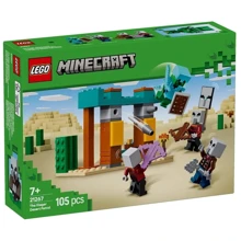 Конструктор LEGO Minecraft Пустинний патруль розбійника 105 деталей (21267): Серія MINECRAFT