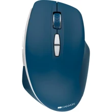 Мышь Canyon MW-21 Wireless Blue LED Blue (CNS-CMSW21BL): Интерфейс подключения Wireless