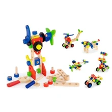 Деревянный конструктор Viga Toys 68 эл (50382): undefined undefined
