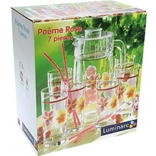 Набор для напитков Luminarc Aime Poeme Pink D2337 (7 пр.): undefined undefined