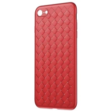 Чехол для iPhone Baseus BV Weaving Case Red (WIAPIPH8N-BV09) for iPhone SE 2020/iPhone 8/iPhone 7: Цвет красный