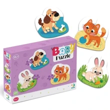 Пазл Dodo Домашні тварини 3 в 1 (300395): Тип пазл