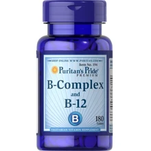 Puritan's Pride Vitamin B-Complex And Vitamin B-12 180 Tablets: Тип Витамин B