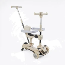 Самокат 5в1 Skyper BT-97455: Количество колес 3