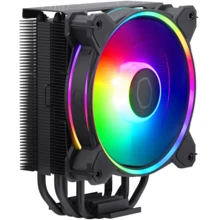Кулер CoolerMaster Hyper 212 Halo Black (RR-S4KK-20PA-R1): Уровень шума, dB 27