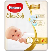 Подгузники Huggies Elite Soft 1 Mega 84 шт.: Тип Подгузники