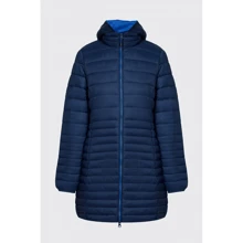 Куртка CMP Woman Parka Zip Hood 3Z18976-05ND 42 (34) синяя демисезон с капюшоном: Сезон Демисезон