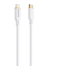 Кабель Proove Cable USB-C для Lightning Jelly Silicone 27W 1m White (CCJS27002102): Тип USB-C - Lightning