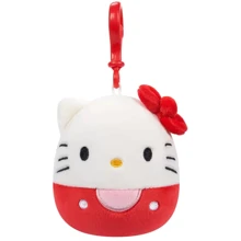 Мягкая игрушка на клипсе Squishmallows - Хеллоу Китти 9 см (SQSN00270): Тип герои мультфильмов и кино