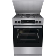 Плита комбінована Gorenje GKS6C71XF: Тип пристрою Кухонная плита комбинированная