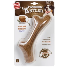 Іграшка для собак Рог жувальний GiGwi Wooden Antler дерево полімер L (2343): Виробник GiGwi