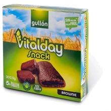 Печиво Gullon Vitalday Snack Brownie (203 г) (WT3581): Вага нетто 203 г