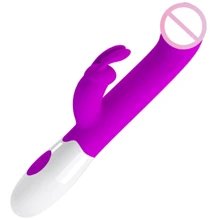 Вибратор-кролик с крупной головкой Pretty Love Scentaur Clit Vibrator Purple: Для кого Для женщин