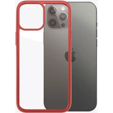 Чехол для iPhone PanzerGlass Clear Case Mandarin Red for iPhone 12 Pro Max (0281): Цвет красный