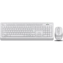 Комплект бездротовий A4Tech Fstyler FG1010 White/Grey: Призначення Для ПК