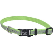 Світловідбиваючий нашийник Coastal Lazer Brite Reflective Collar для собак 1х20-30 см салатовий: Виробник Coastal