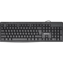 Клавиатура Defender Action HB-719 Black (45719): Подключение проводное