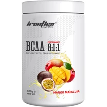 Аминокислота для спорта IronFlex Nutrition BCAA Performance 8-1-1 400 g /80 servings/ Mango Maracuja: Вкус Маракуйя, Манго
