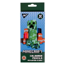 Олівці кольорові YES 12 кольорів Minecraft (290701): Тип Цветные