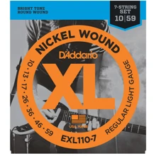 Струна для гитар Струны D`ADDARIO EXL110-7 XL REGULAR LIGHT 7-STRING (10-59): Тип Комплект струн