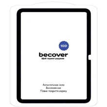 Аксесуар для iPad BeCover Tempered Glass 10D Black for iPad 10.9 (2022 / 2024) / iPad 11 2025 (710576): Тип аксесуара захисне скло